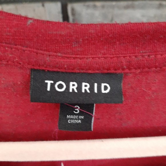 Deep Red Top - Picture 4 of 4